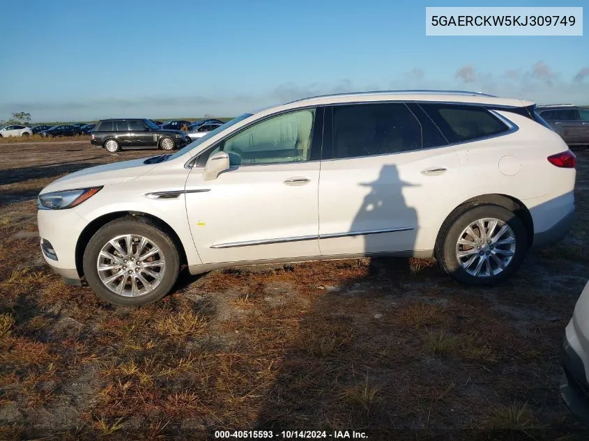 2019 Buick Enclave Fwd Premium VIN: 5GAERCKW5KJ309749 Lot: 40515593