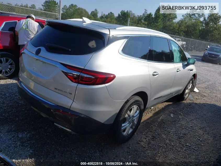 2019 Buick Enclave Essence VIN: 5GAERBKW3KJ293755 Lot: 40522518