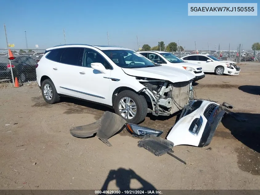 5GAEVAKW7KJ150555 2019 Buick Enclave Awd Essence