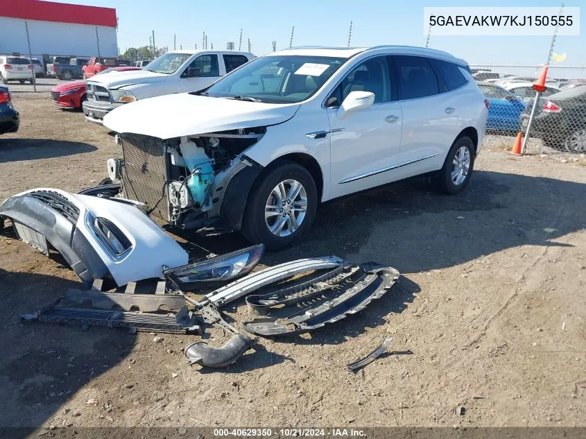 2019 Buick Enclave Awd Essence VIN: 5GAEVAKW7KJ150555 Lot: 40629350