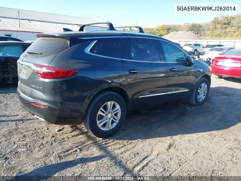 2019 Buick Enclave Essence VIN: 5GAERBKW9KJ263014 Lot: 40648686