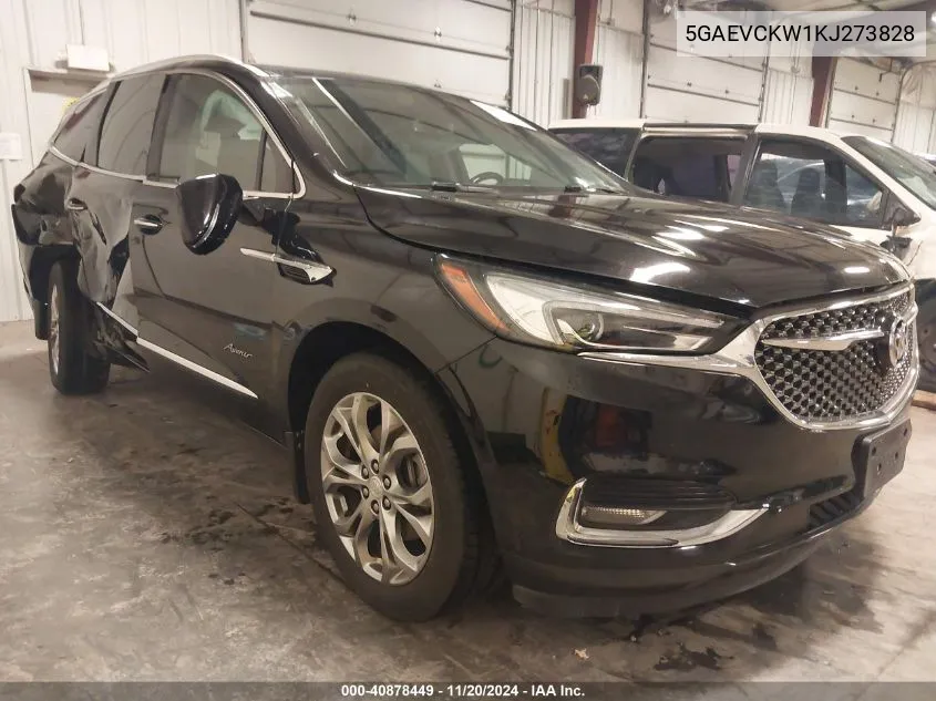 2019 Buick Enclave Awd Avenir VIN: 5GAEVCKW1KJ273828 Lot: 40878449