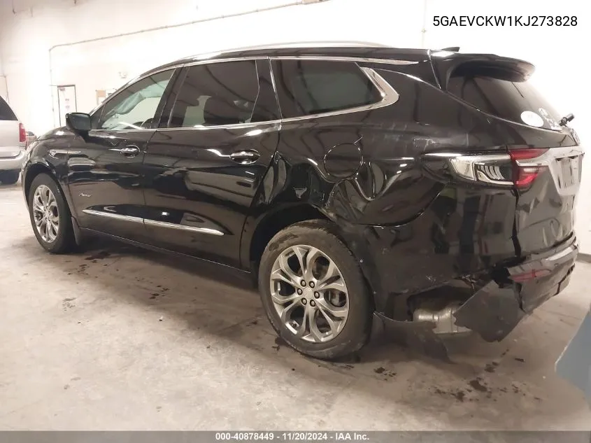 2019 Buick Enclave Awd Avenir VIN: 5GAEVCKW1KJ273828 Lot: 40878449