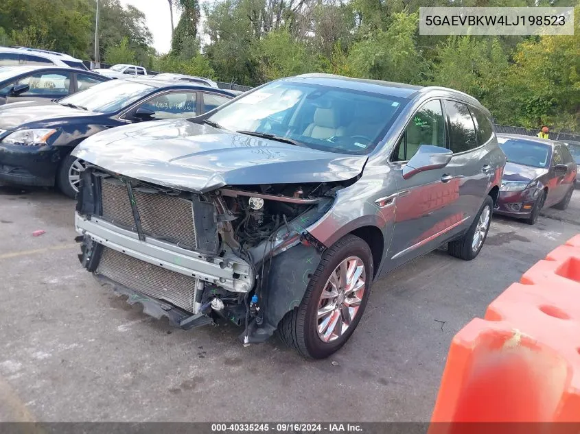 2020 Buick Enclave Awd Premium VIN: 5GAEVBKW4LJ198523 Lot: 40335245