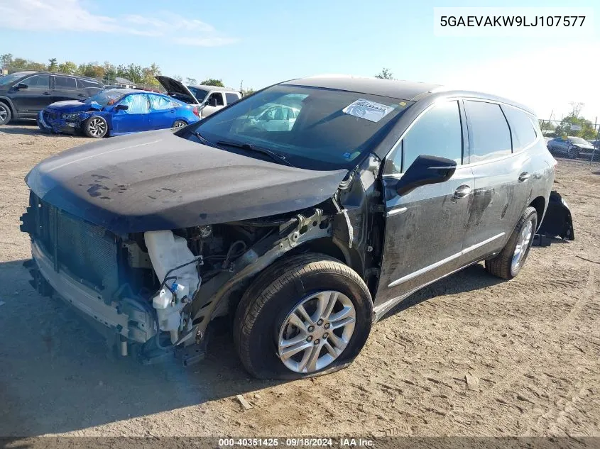 2020 Buick Enclave Awd Essence VIN: 5GAEVAKW9LJ107577 Lot: 40351425