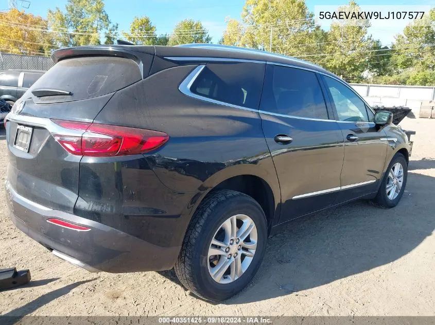 2020 Buick Enclave Awd Essence VIN: 5GAEVAKW9LJ107577 Lot: 40351425