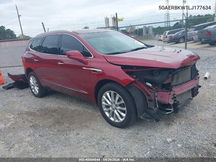 2020 Buick Enclave Essence VIN: 5GAERBKW1LJ177634 Lot: 40444844