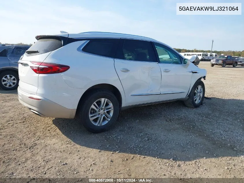 2020 Buick Enclave Essence VIN: 5GAEVAKW9LJ321064 Lot: 40572908