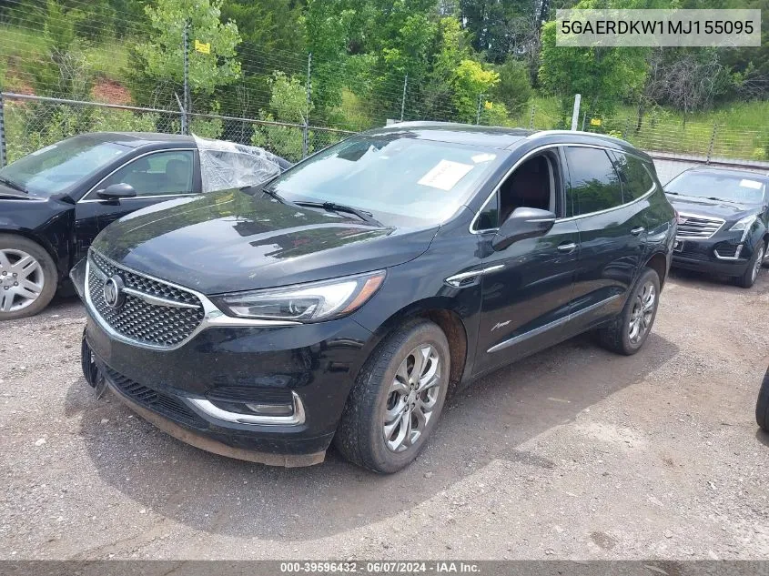 5GAERDKW1MJ155095 2021 Buick Enclave Fwd Avenir