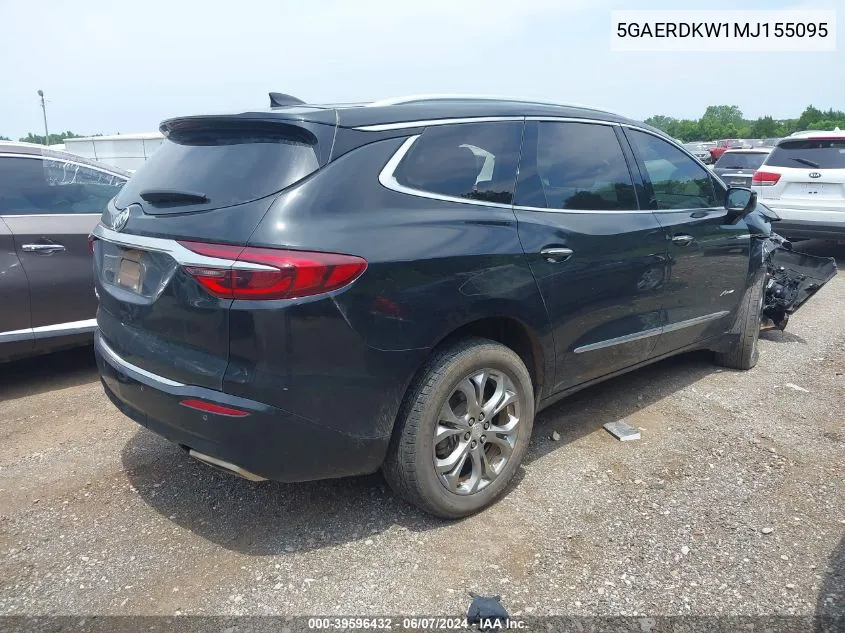 5GAERDKW1MJ155095 2021 Buick Enclave Fwd Avenir