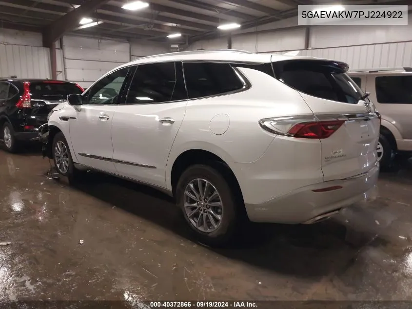 5GAEVAKW7PJ224922 2023 Buick Enclave Essence Awd