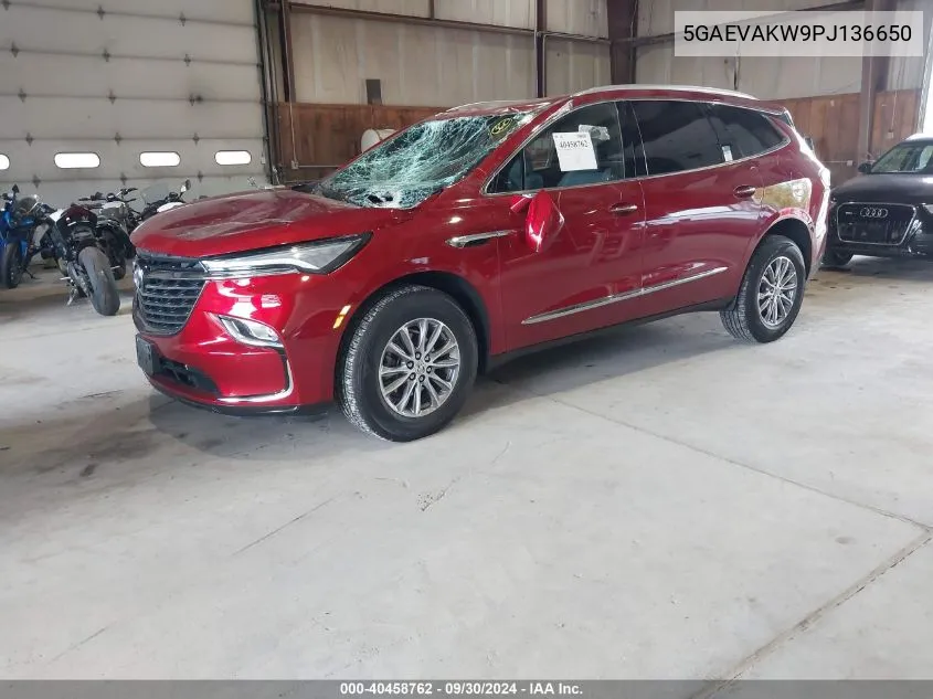 2023 Buick Enclave Essence Awd VIN: 5GAEVAKW9PJ136650 Lot: 40458762