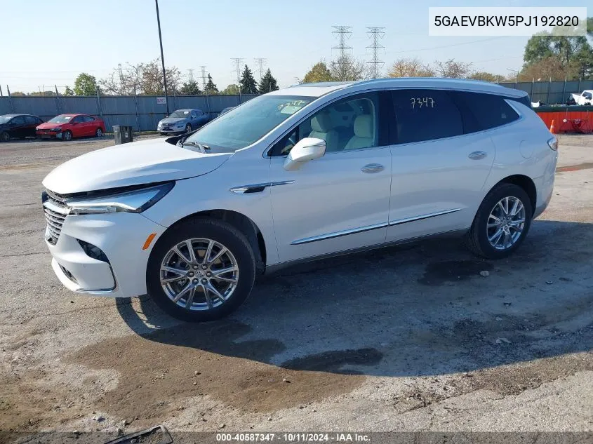 2023 Buick Enclave Premium Awd VIN: 5GAEVBKW5PJ192820 Lot: 40587347