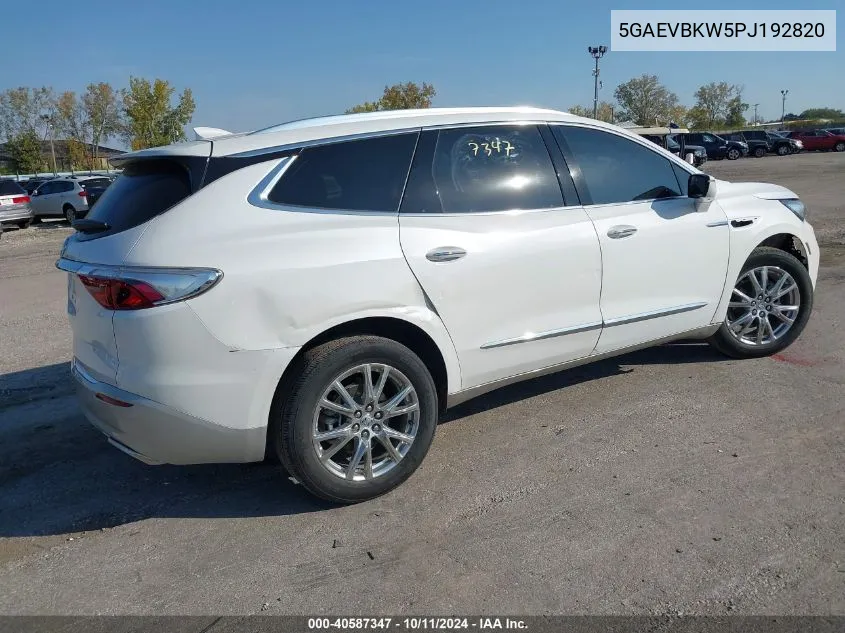 2023 Buick Enclave Premium Awd VIN: 5GAEVBKW5PJ192820 Lot: 40587347