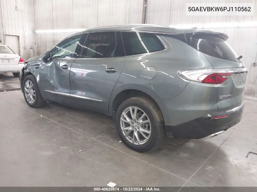 2023 Buick Enclave Premium Awd VIN: 5GAEVBKW6PJ110562 Lot: 40620874