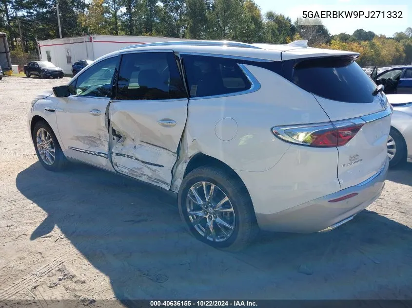 2023 Buick Enclave Essence Fwd VIN: 5GAERBKW9PJ271332 Lot: 40636155