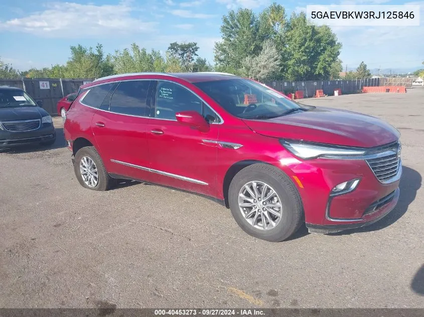 2024 Buick Enclave Premium Awd VIN: 5GAEVBKW3RJ125846 Lot: 40453273