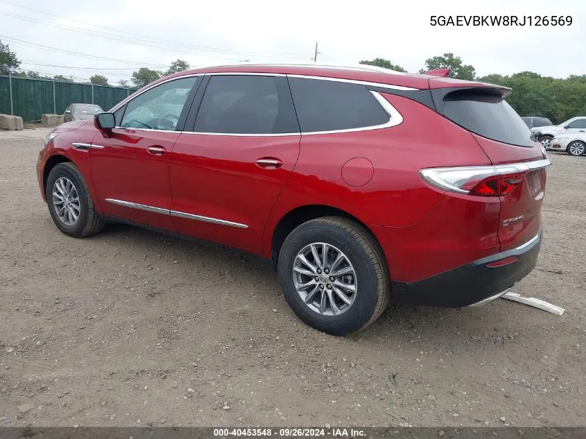 2024 Buick Enclave Premium Awd VIN: 5GAEVBKW8RJ126569 Lot: 40453548