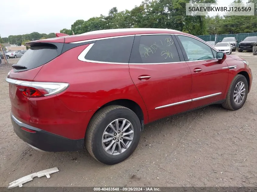 5GAEVBKW8RJ126569 2024 Buick Enclave Premium Awd