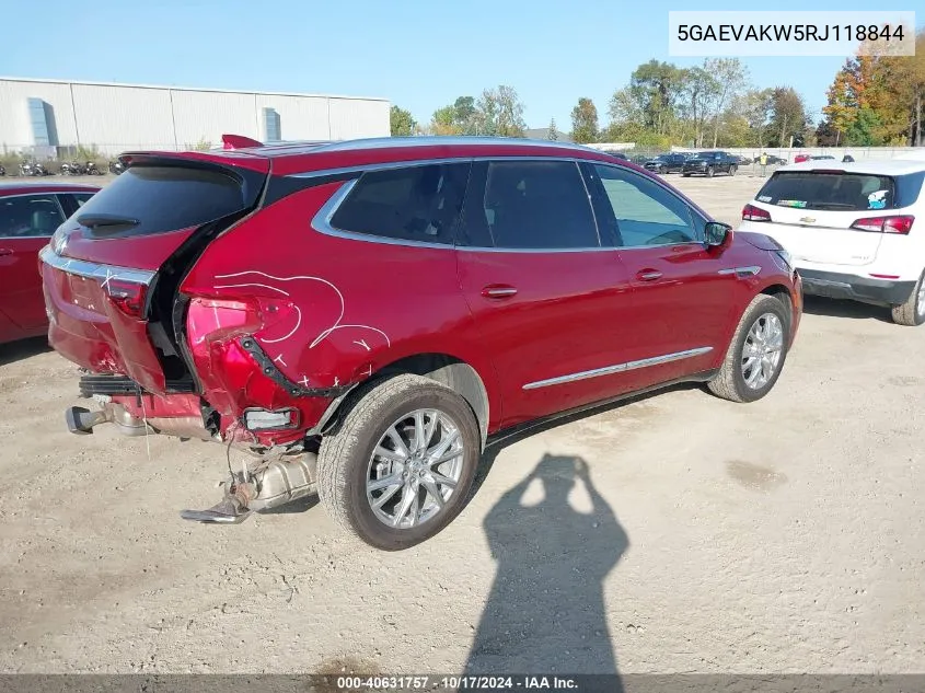 2024 Buick Enclave Essence Awd VIN: 5GAEVAKW5RJ118844 Lot: 40631757