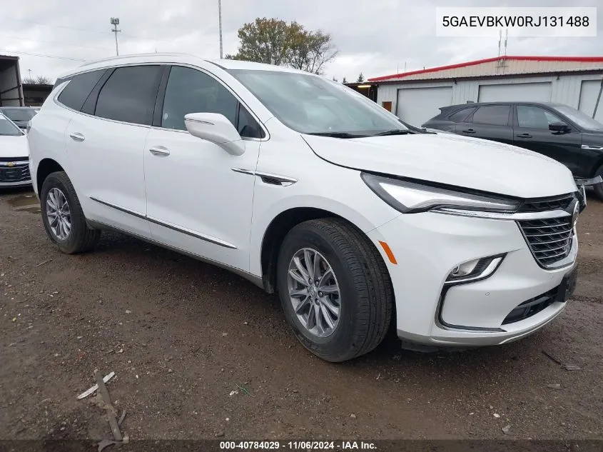 2024 Buick Enclave Premium Awd VIN: 5GAEVBKW0RJ131488 Lot: 40784029