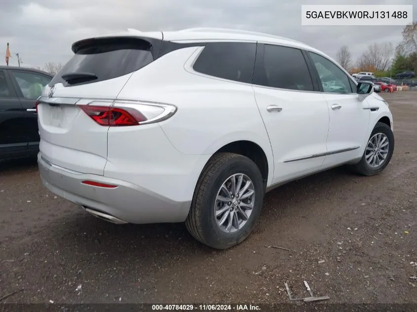 2024 Buick Enclave Premium Awd VIN: 5GAEVBKW0RJ131488 Lot: 40784029