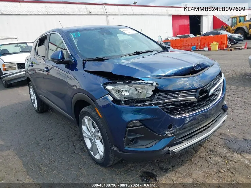 KL4MMBS24LB097609 2020 Buick Encore Gx Fwd Preferred