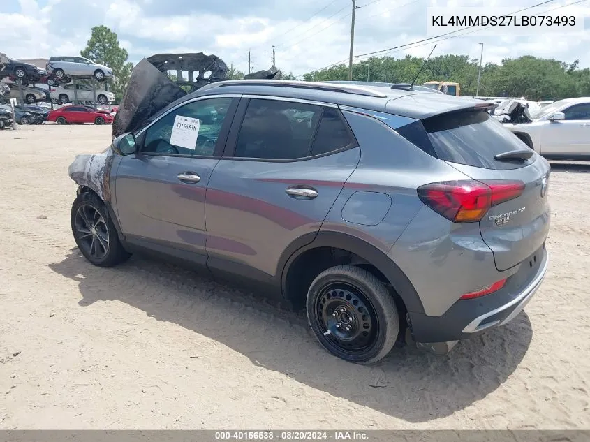 2020 Buick Encore Gx Fwd Select VIN: KL4MMDS27LB073493 Lot: 40156538