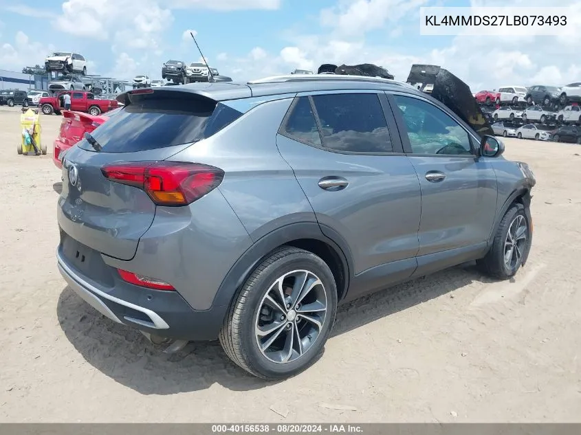 2020 Buick Encore Gx Fwd Select VIN: KL4MMDS27LB073493 Lot: 40156538