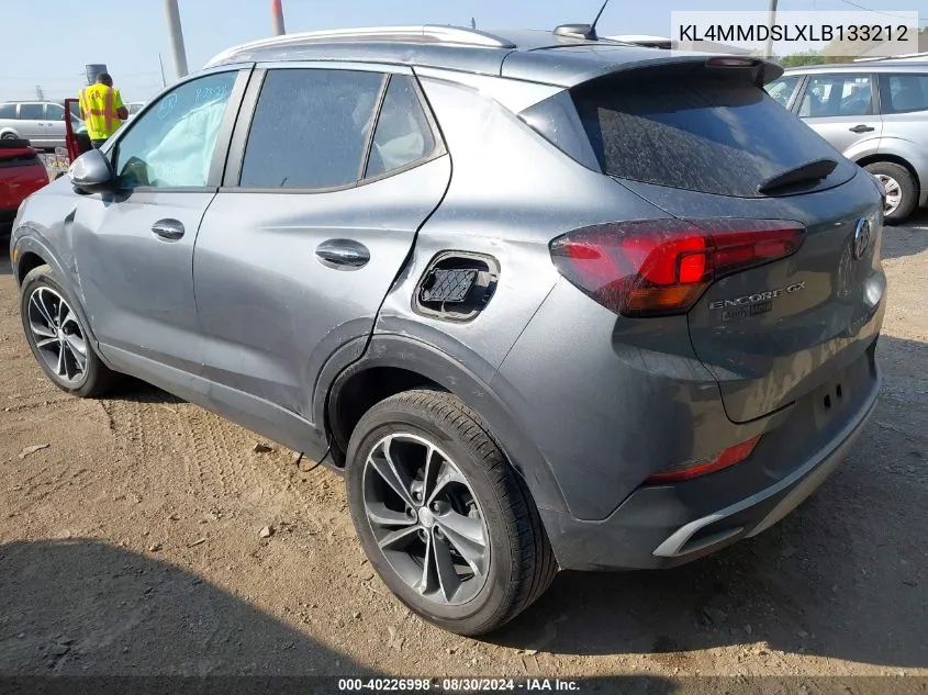 KL4MMDSLXLB133212 2020 Buick Encore Gx Fwd Select