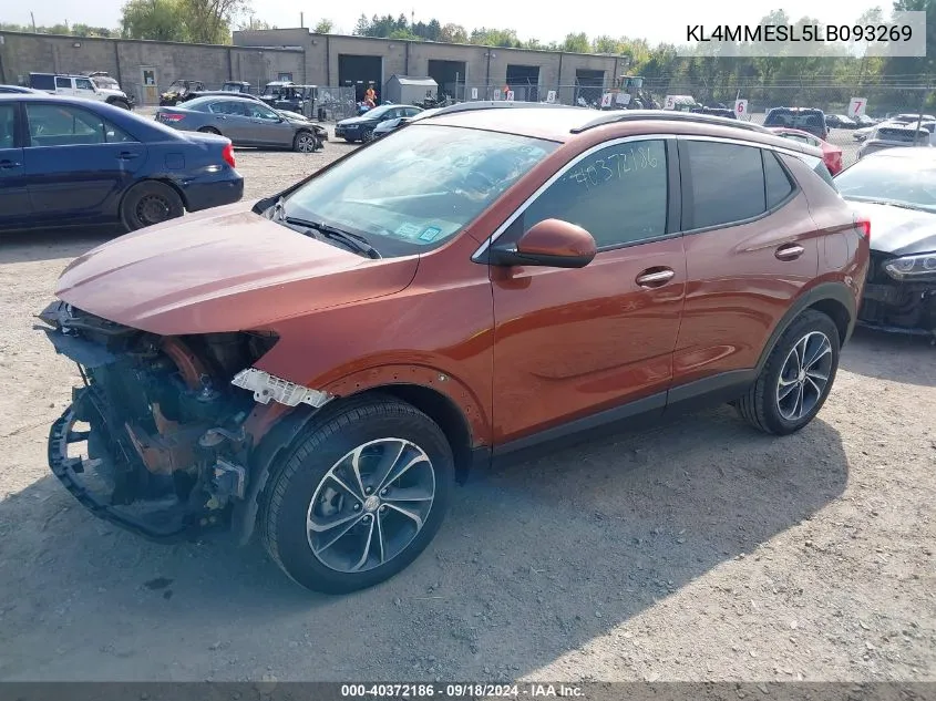 2020 Buick Encore Gx Select VIN: KL4MMESL5LB093269 Lot: 40372186