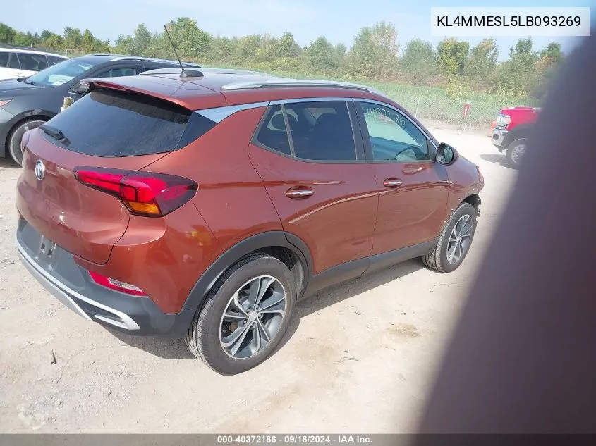 KL4MMESL5LB093269 2020 Buick Encore Gx Select