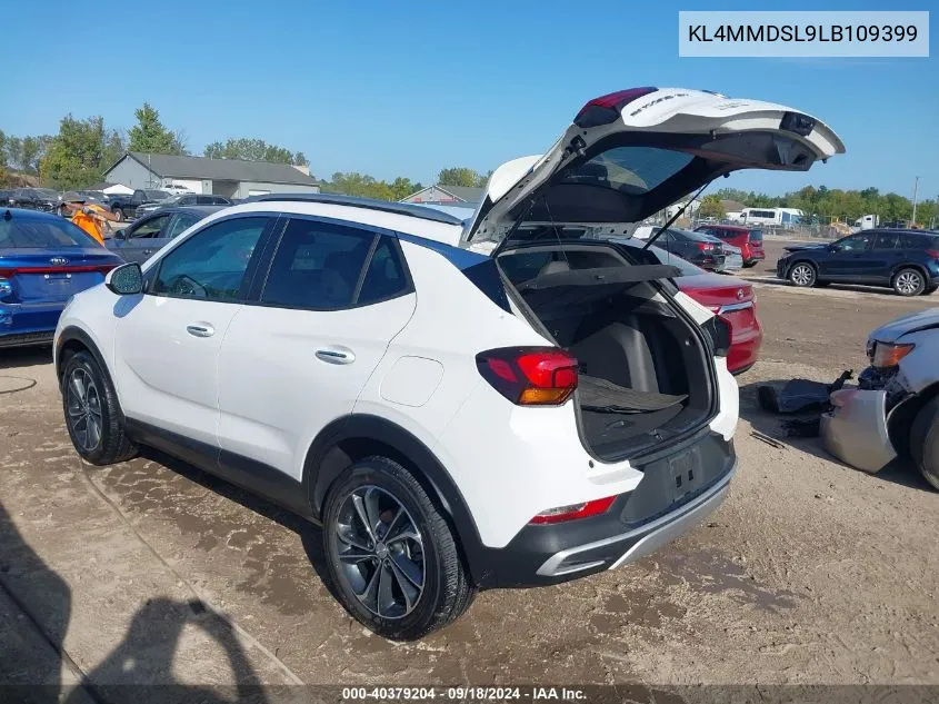 2020 Buick Encore Gx Fwd Select VIN: KL4MMDSL9LB109399 Lot: 40379204