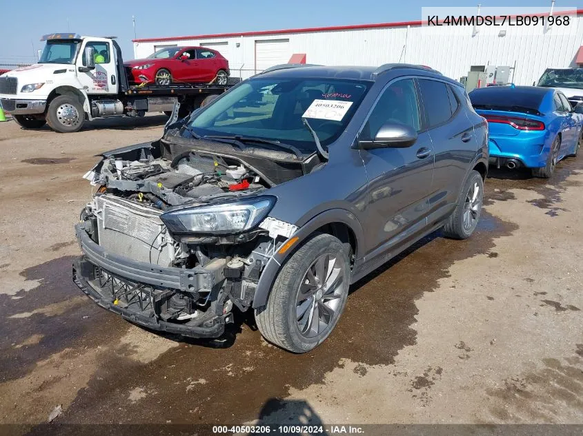 2020 Buick Encore Gx Fwd Select VIN: KL4MMDSL7LB091968 Lot: 40503206