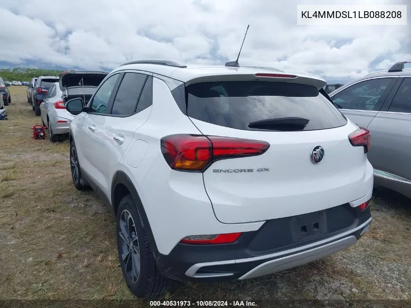 2020 Buick Encore Gx Select VIN: KL4MMDSL1LB088208 Lot: 40531973