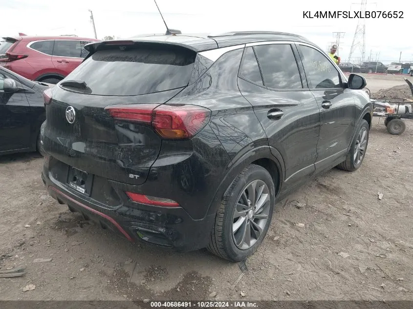 2020 Buick Encore Gx Fwd Essence VIN: KL4MMFSLXLB076652 Lot: 40686491