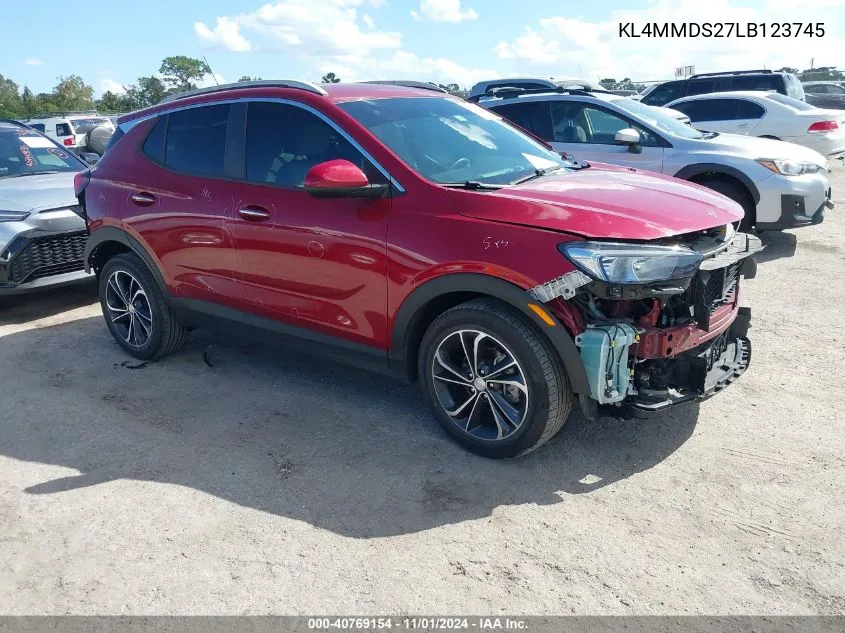 2020 Buick Encore Gx Fwd Select VIN: KL4MMDS27LB123745 Lot: 40769154