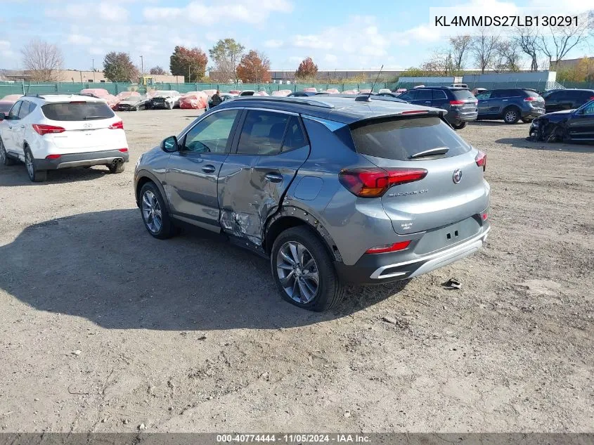 2020 Buick Encore Gx Fwd Select VIN: KL4MMDS27LB130291 Lot: 40774444