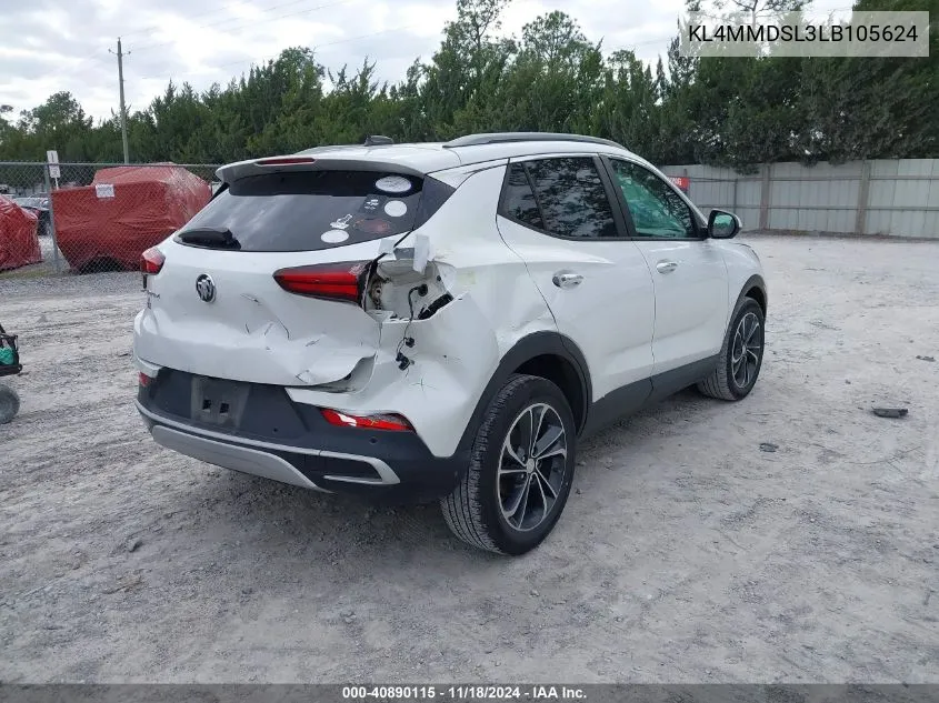 2020 Buick Encore Gx Fwd Select VIN: KL4MMDSL3LB105624 Lot: 40890115