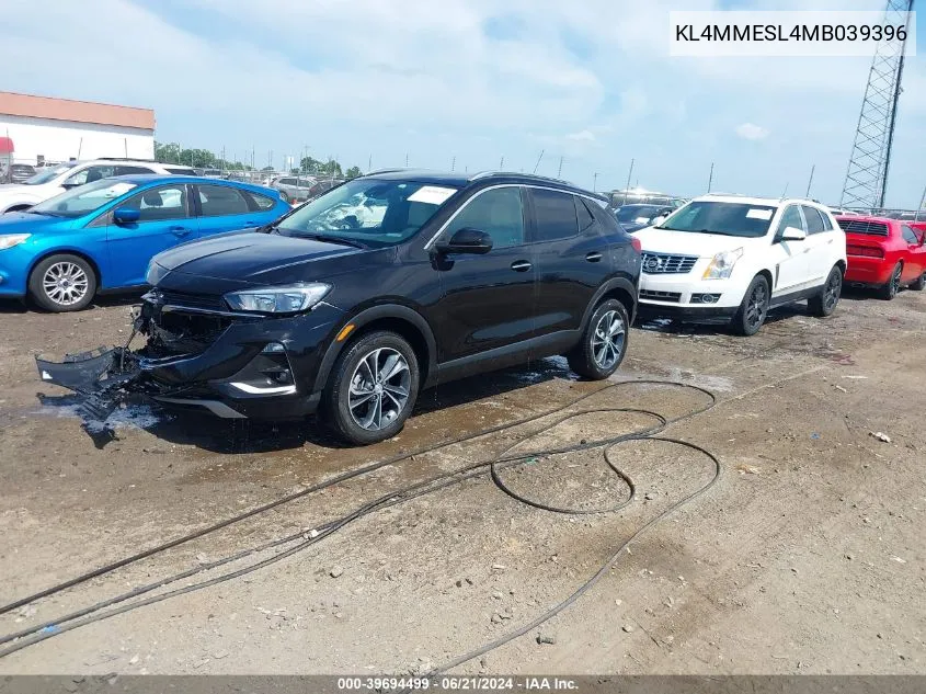 2021 Buick Encore Gx Awd Select VIN: KL4MMESL4MB039396 Lot: 39694499