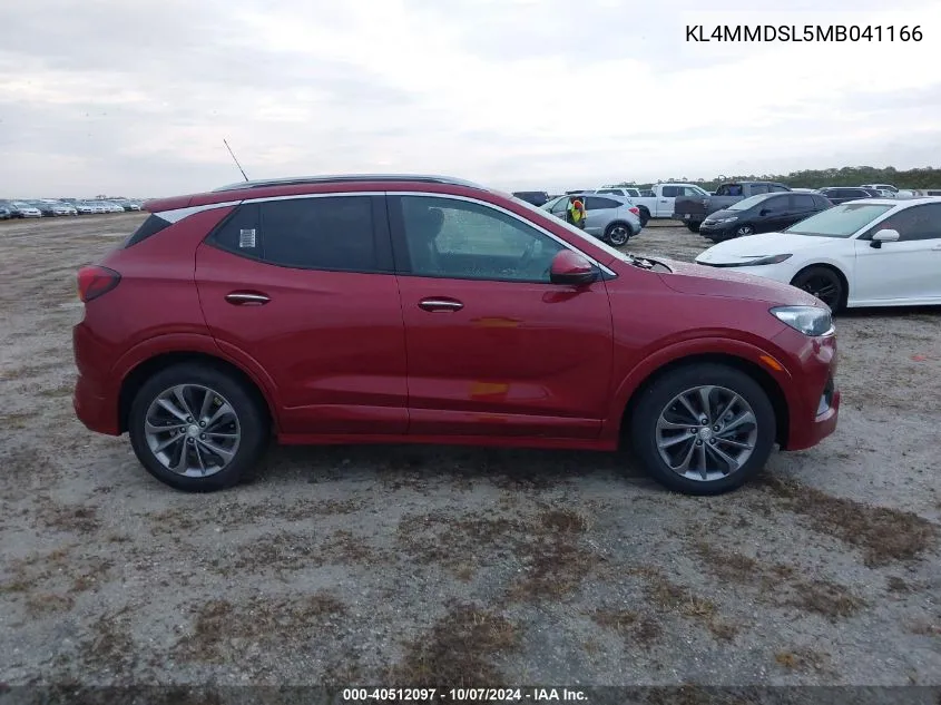 2021 Buick Encore Gx Select VIN: KL4MMDSL5MB041166 Lot: 40512097