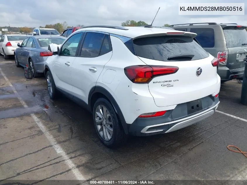 2021 Buick Encore Gx Fwd Select VIN: KL4MMDS28MB050516 Lot: 40788481