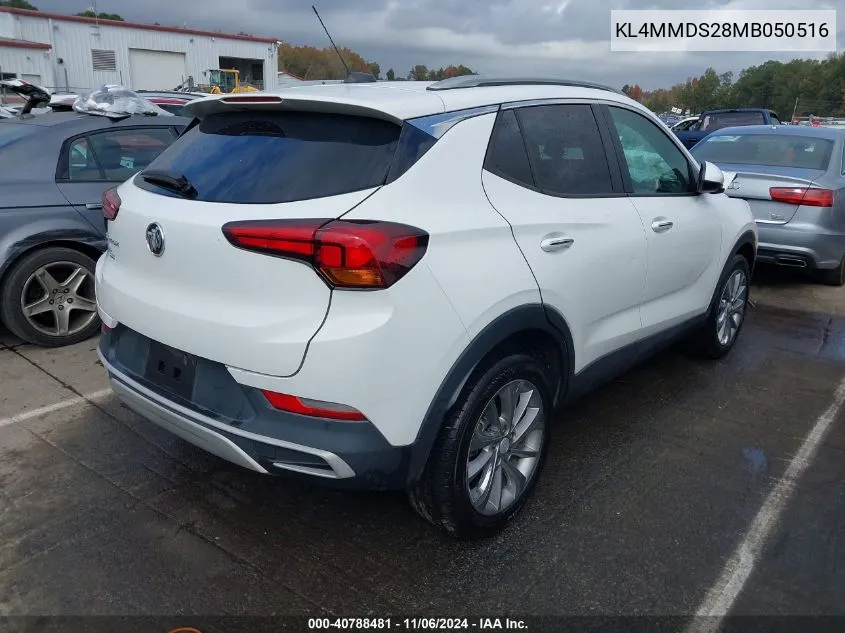 2021 Buick Encore Gx Fwd Select VIN: KL4MMDS28MB050516 Lot: 40788481