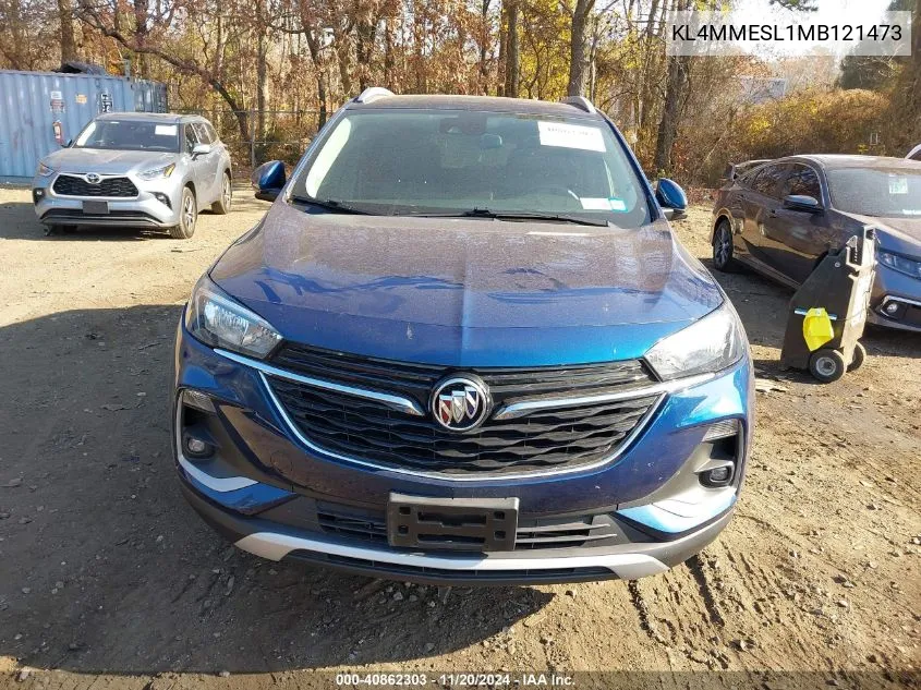 2021 Buick Encore Gx Awd Select VIN: KL4MMESL1MB121473 Lot: 40862303