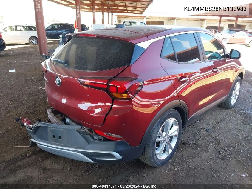 KL4MMBS28NB133983 2022 Buick Encore Gx Fwd Preferred