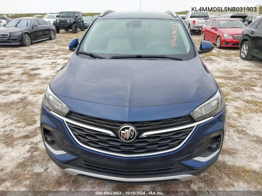 2022 Buick Encore Gx Fwd Select VIN: KL4MMDSL5NB031903 Lot: 40623653