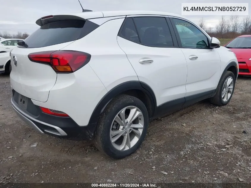 2022 Buick Encore Gx Awd Preferred VIN: KL4MMCSL7NB052729 Lot: 40882284