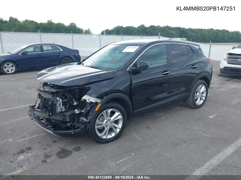 2023 Buick Encore Gx Preferred Fwd VIN: KL4MMBS20PB147251 Lot: 40122859