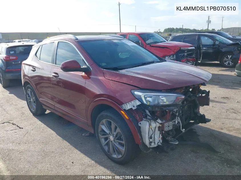 2023 Buick Encore Gx Select Fwd VIN: KL4MMDSL1PB070510 Lot: 40196286