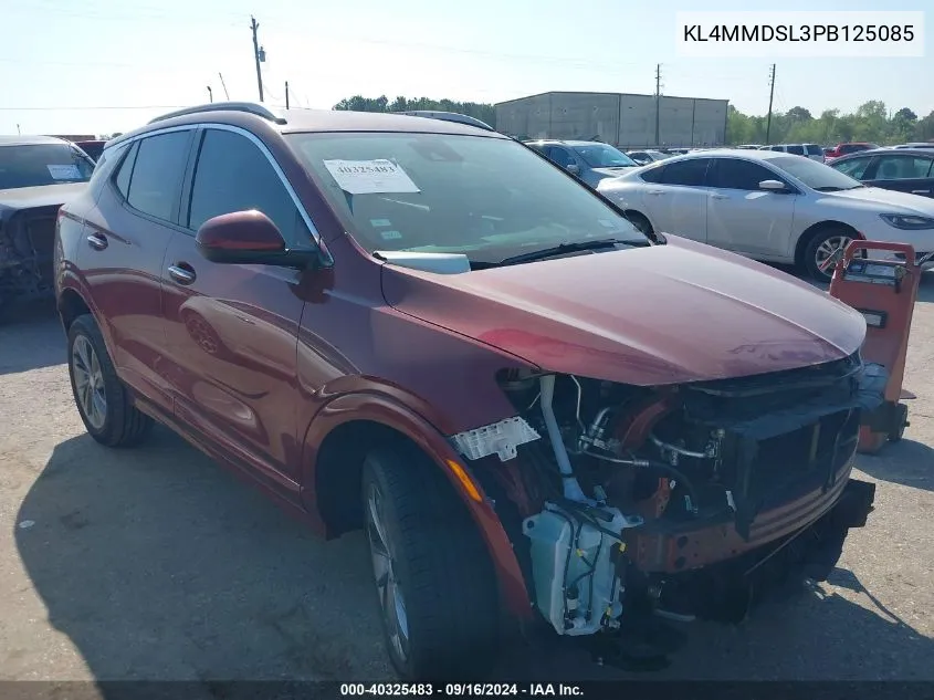 2023 Buick Encore Gx Select Fwd VIN: KL4MMDSL3PB125085 Lot: 40325483